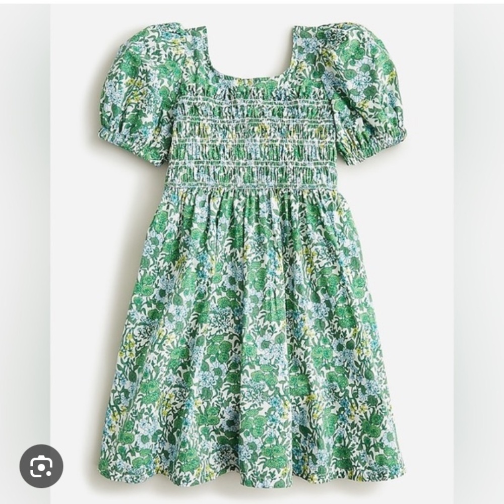 Jcrew CrewCuts Smocked Floral Dress Size 5